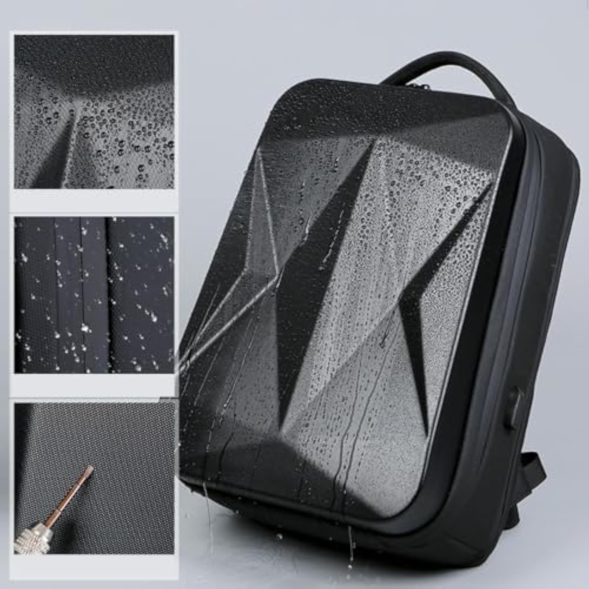 Men's Lightweight Waterproof Laptop Backpack for Travel